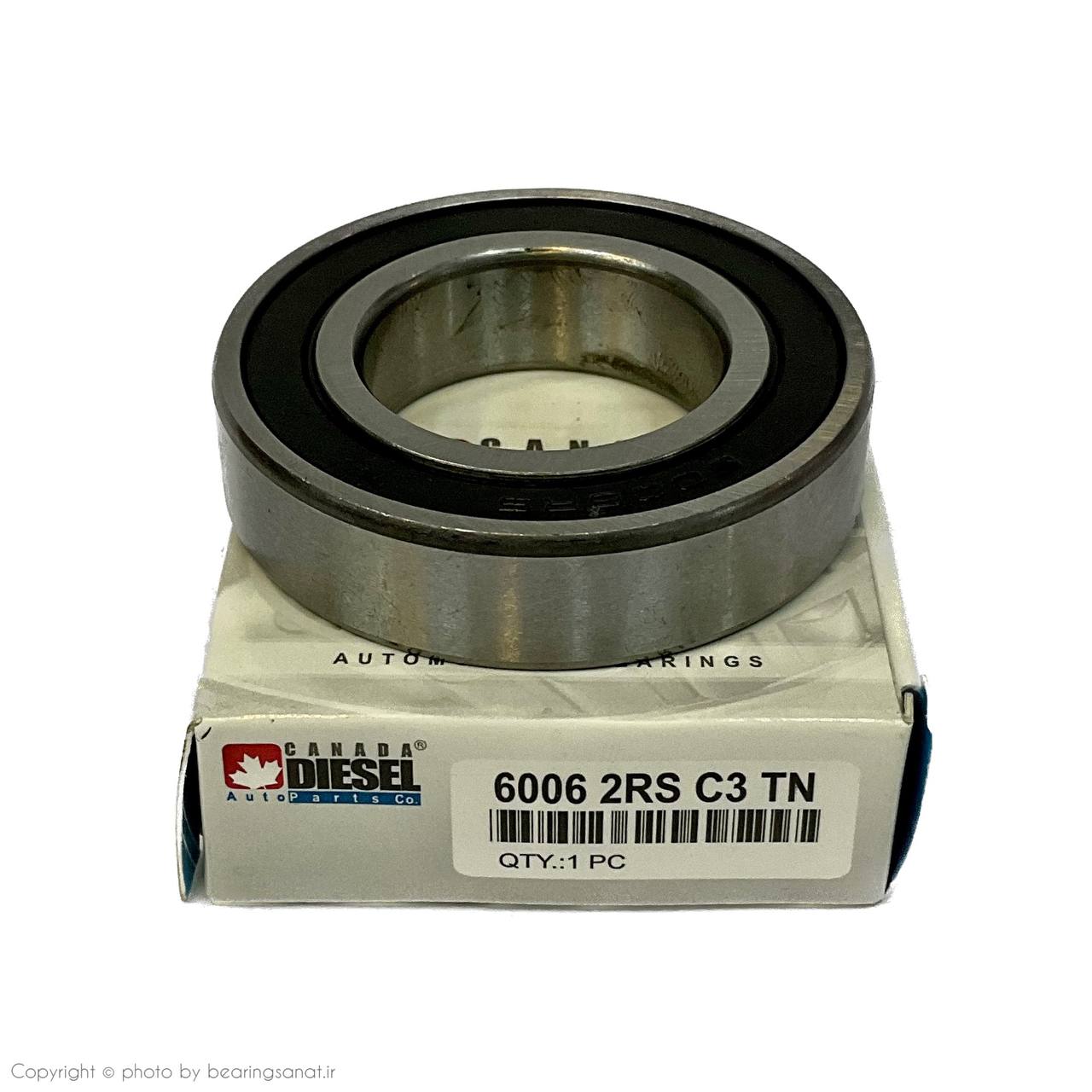 بلبربنگ وسط پلوس 405 - 60062rs c3 tn